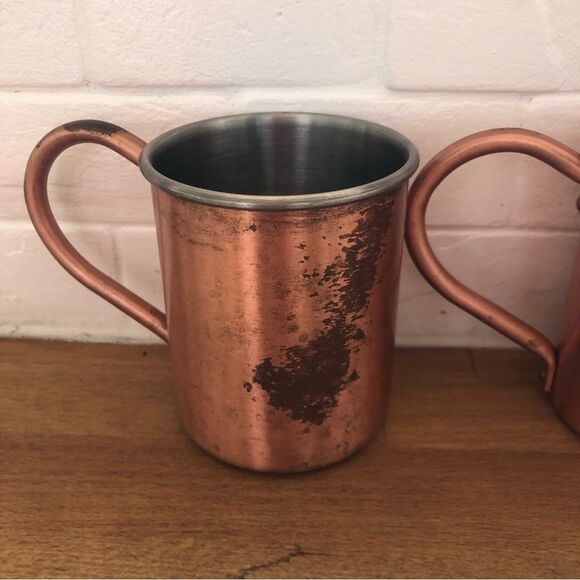 Tito’s Vodka Copper Moscow Mule Mug Set of 2 - Picture 9 of 10